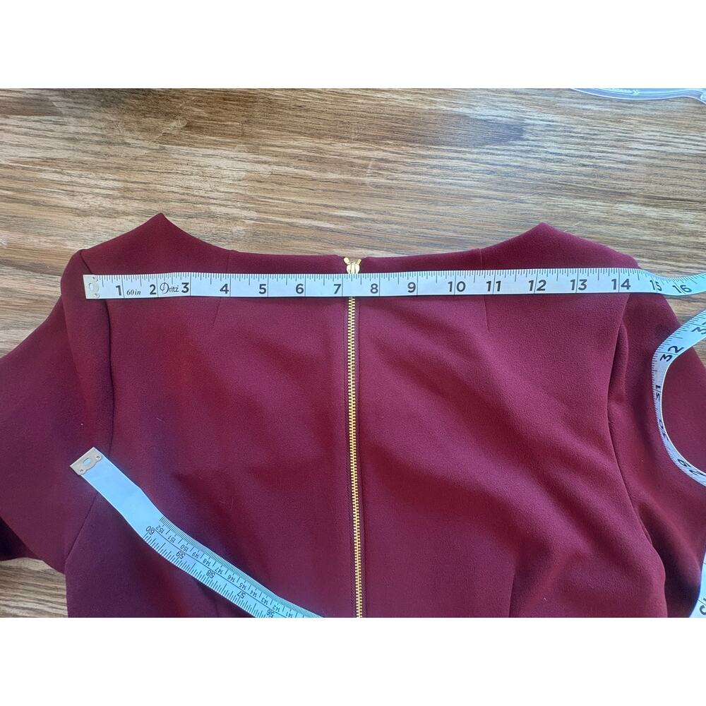 Calvin Klein Peplum Sheath Dress sz 8 - Picture 9 of 9